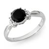Image 1 : Natural 1.0 ctw White & Black Diamond Ring 14K Gold