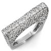 Image 1 : Natural 2.25 ctw Diamond Ring 10K White Gold