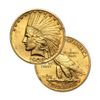 Image 1 : $10 Indian Gold - Eagle - 1907 to 1933 - Random date