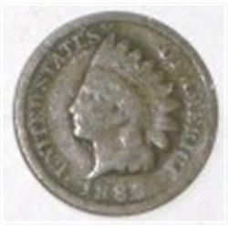 1886 VARIETY 2 RARE KEY DATE INDIAN HEAD PENNY RED BOOK VALUE IS $10.00+ *NICE GOOD GRADE U.S. PENNY