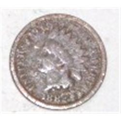 1882 INDIAN HEAD PENNY RED BOOK VALUE IS $5.00+ *NICE GOOD GRADE U.S. PENNY*!!