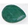 Image 1 : 12.70 CARAT *HUGE* EMERALD PRECIOUS GEMSTONE *PEAR CUT/FACETED & POLISHED GEMSTONE!!