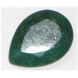 11.40 CARAT *HUGE* EMERALD PRECIOUS GEMSTONE *PEAR CUT/FACETED & POLISHED GEMSTONE!!