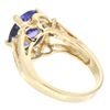 Image 2 : Appraised at $5,731.00 Tanzanite Diamond Gold 14K Ring