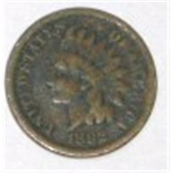 1882 INDIAN HEAD PENNY RED BOOK VALUE IS $10.00+ *NICE EARLY FINE GRADE PENNY*!!