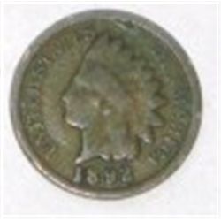 1892 INDIAN HEAD PENNY RED BOOK VALUE IS $4.00+ *NICE EARLY PENNY INDIAN HEAD PENNY CAME OUT OF SAFE