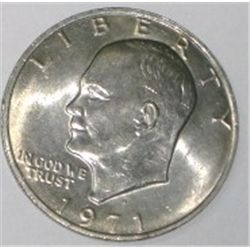 1971-D EISENHOWER "IKE" DOLLAR!! COIN CAME OUT OF SAFE DEPOSIT BOX*!!