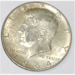 1964 KENNEDY HALF DOLLAR *90% SILVER*!! SILVER HALF DOLLAR CAME OUT OF SAFE DEPOSIT BOX*!!