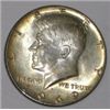 Image 1 : 1969-D SILVER KENNEDY HALF DOLLAR *NICE TONED*!! SILVER HALF DOLLAR CAME OUT OF SAFE DEPOSIT BOX*!!