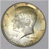 Image 1 : 1967 SILVER KENNEDY HALF DOLLAR *NICE TONED*!! SILVER HALF DOLLAR CAME OUT OF SAFE DEPOSIT BOX*!!