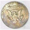 Image 2 : 1967 SILVER KENNEDY HALF DOLLAR *NICE TONED*!! SILVER HALF DOLLAR CAME OUT OF SAFE DEPOSIT BOX*!!