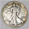 Image 1 : 1943-S 90% SILVER WALKING LIBERTY HALF DOLLAR *NICE EARLY HALF DOLLAR*!!