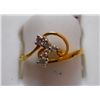 Image 1 : Ring of Diamond 0.12 Ctw in 2.41g 18kt Yellow Gold