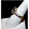 Image 2 : 14K GOLD DIAMOND AND TANZANITE RING