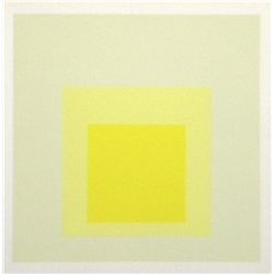 Albers Silkscreen "Homage To The Square" 1968