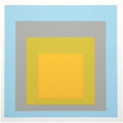 Albers Silkscreen "Homage To The Square" 1968