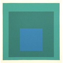 Albers Silkscreen "Homage To The Square" 1968