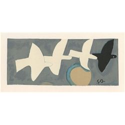 Georges Braque Lithograph  Oiseau 