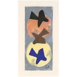 Georges Braque Lithograph  Oiseau 