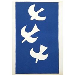 Georges Braque Lithograph  Oiseau 