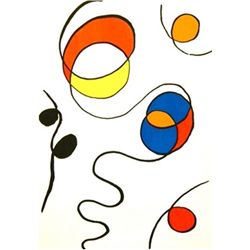 Alexander Calder Original Lithograph, 1968