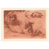 Image 1 : Frederick Stuart Church Original Etching "A Disseration Upon a Roast Pig"