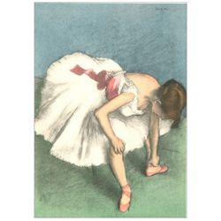 Edgar Degas Lithograph Danseuse