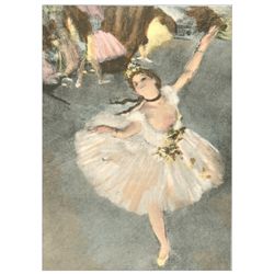 Edgar Degas Lithograph Danseuse