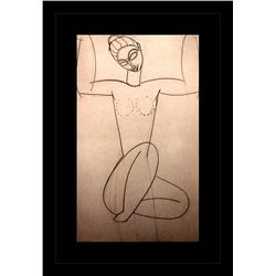 Amedeo Modigliani Erotic Sketch Lithograph