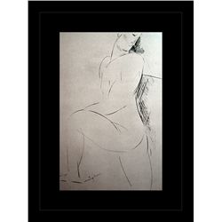 Amedeo Modigliani Erotic Sketch Lithograph