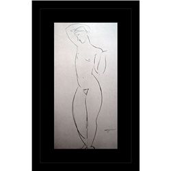 Amedeo Modigliani Erotic Sketch Lithograph