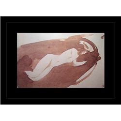 Amedeo Modigliani Erotic Sketch Lithograph