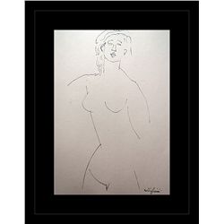 Amedeo Modigliani Erotic Sketch Lithograph