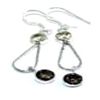 Image 1 : Smokey Quartz & Citrine Earrings