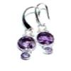 Image 1 : Amethyst Earrings