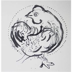 MARC CHAGALL 1952 ANTIQUE LITHOGRAPH