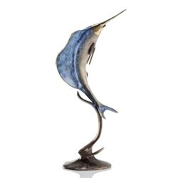 SINGLE SAILFISH BRONZE SCULPTURE