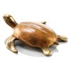 Image 1 : SINGLE TURTLE BRONZE SCULPTURE