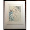 Image 1 : DALI HAND SIGNED ORIG. COLORED WOOD ENGRAVING - 1960