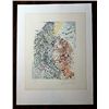 Image 1 : DALI HAND SIGNED ORIG. COLORED WOOD ENGRAVING - 1960