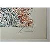 Image 2 : DALI HAND SIGNED ORIG. COLORED WOOD ENGRAVING - 1960