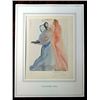 Image 1 : DALI HAND SIGNED ORIG. COLORED WOOD ENGRAVING - 1960