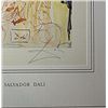 Image 2 : DALI HAND SIGNED ORIG. COLORED WOOD ENGRAVING - 1960