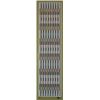Image 2 : AGAM HAND SIGNED "BLUE VERTICAL ORCHESTRATION" GOLD EDITION