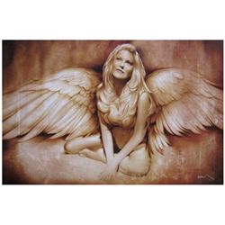 Noah ANGEL Large Hand Signed Limited Ed. Giclee on Canvas