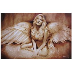 Noah ANGEL Large Hand Signed Limited Ed. Giclee on Canvas