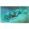 Image 1 : Noah MERMAID Large Hand Signed Limited Ed. Giclee on Canvas