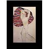 Image 1 : Egon Schiele Erotic Sketch Lithograph