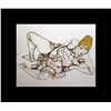 Image 1 : Egon Schiele Erotic Sketch Lithograph