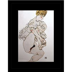 Egon Schiele Erotic Sketch Lithograph